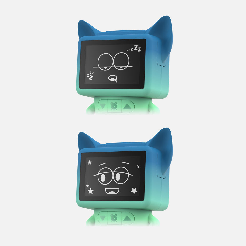 Dancing Clock - Blue