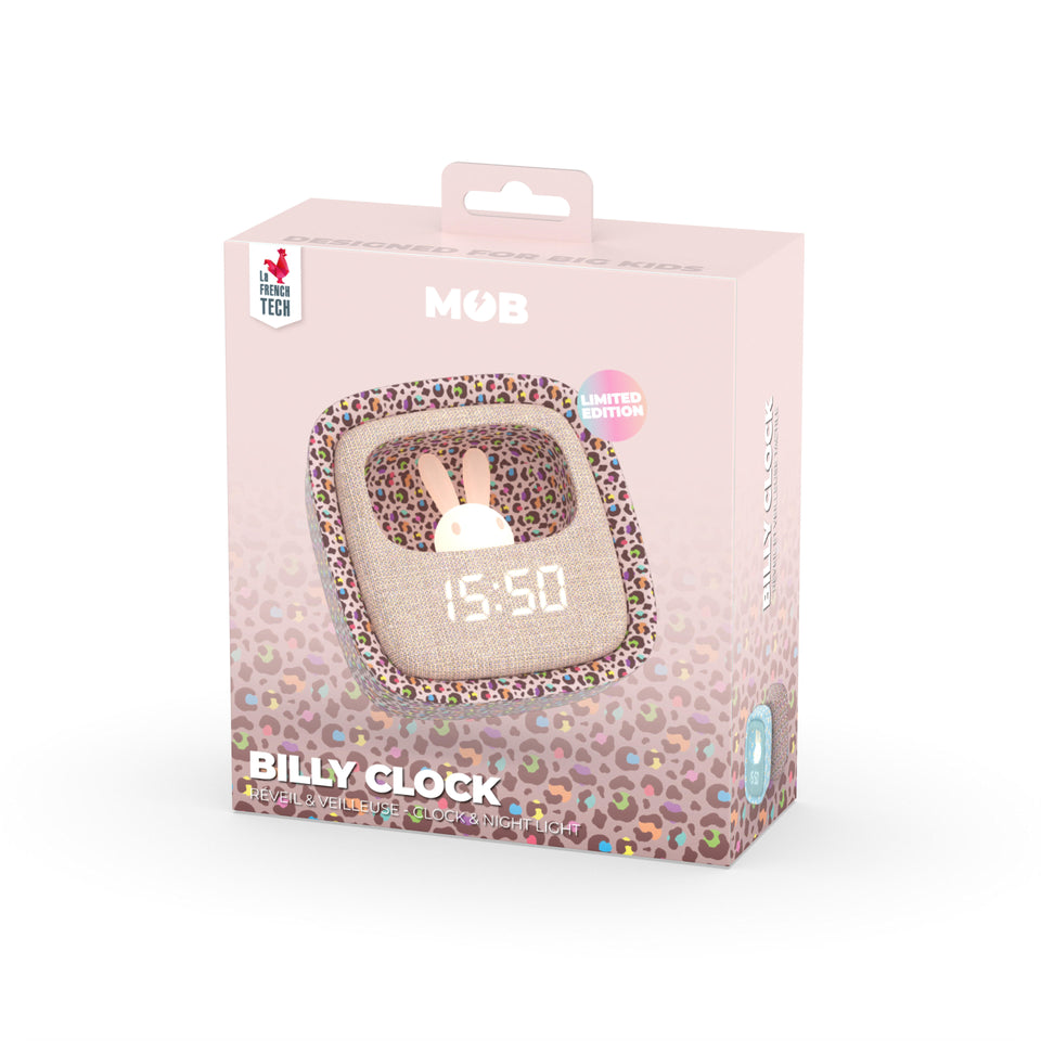 Billy Clock Rainbow Leopard