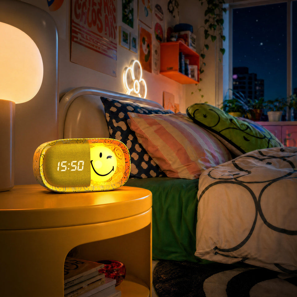 DREAMY CLOCK SMILEY WORLD® - Jaune