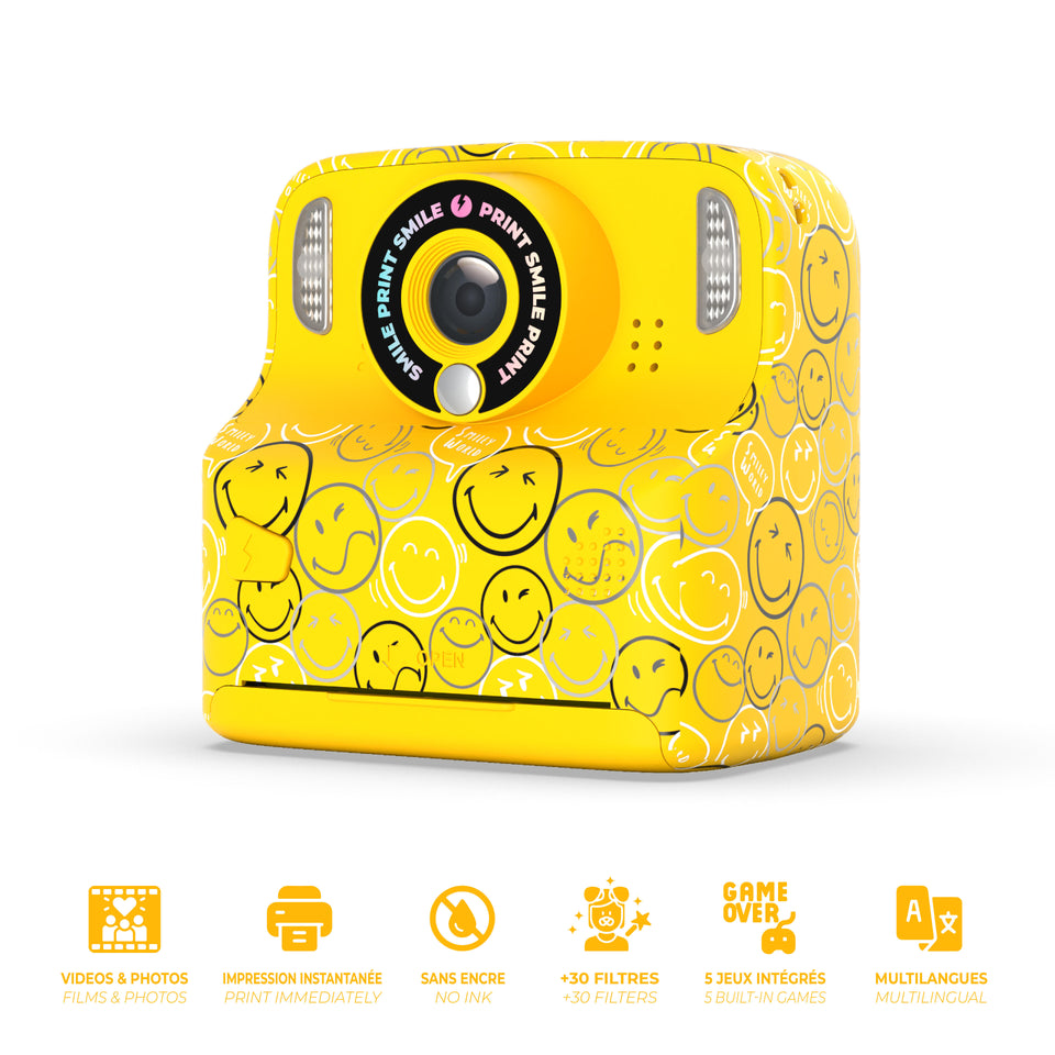 Camera PIXISMILEY SMILEY WORLD® - Jaune