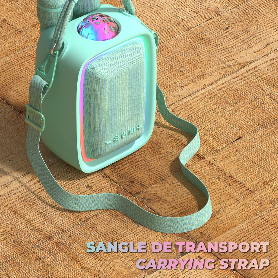 Luminous Speaker & Karaoke - SINGY PARTY BLUE