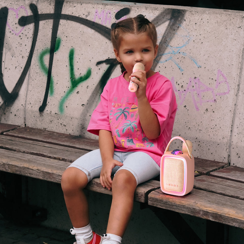 Luminous Speaker & Karaoke - SINGY PARTY ROSE