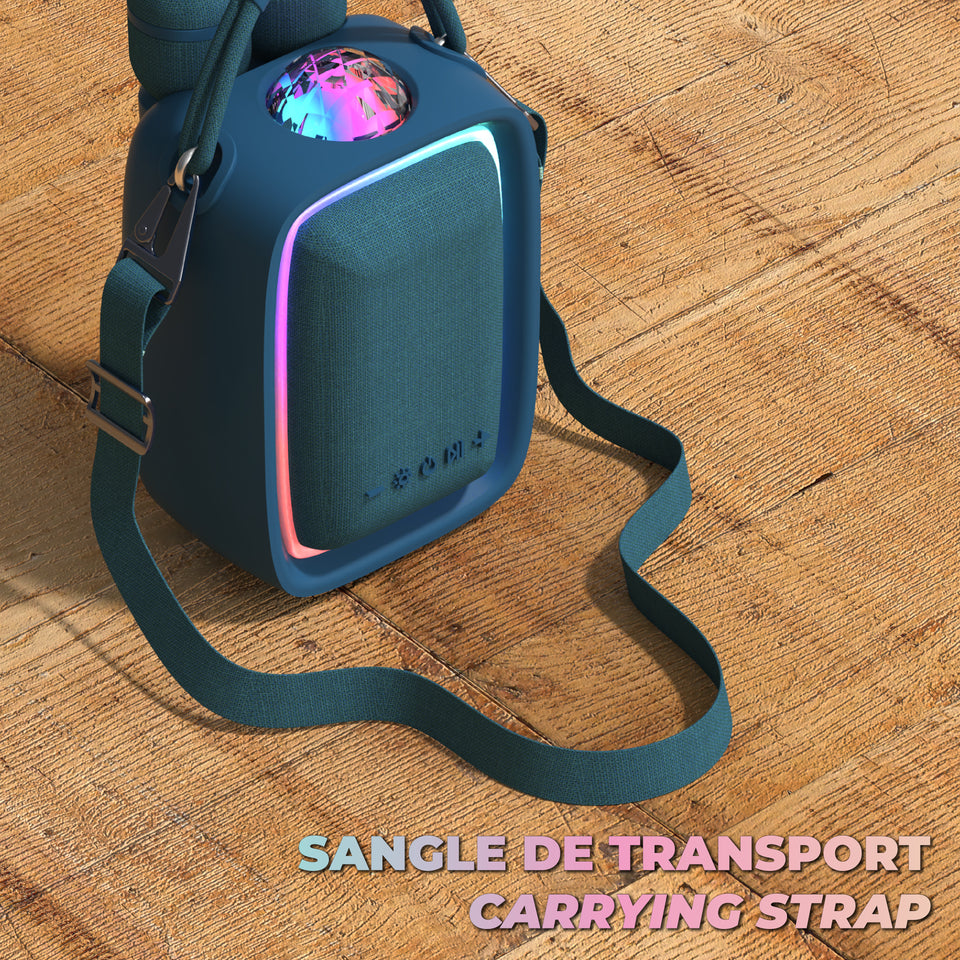 Luminous Speaker & Karaoke - SINGY PARTY NAVY BLUE