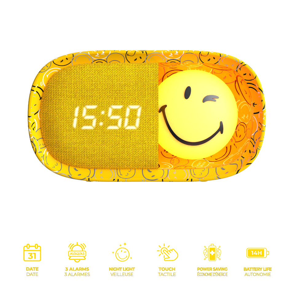 DREAMY CLOCK SMILEY WORLD® - Jaune