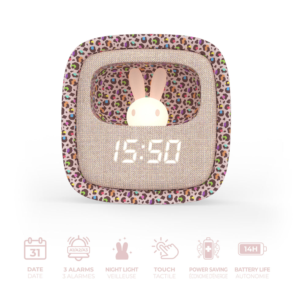 Billy Clock Rainbow Leopard