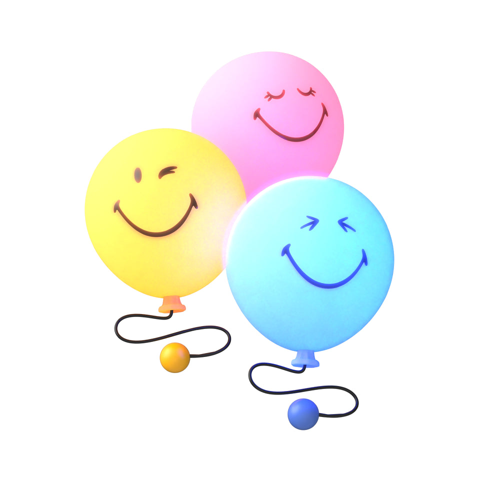 BUBBLY LIGHT PINK SMILEY WORLD®