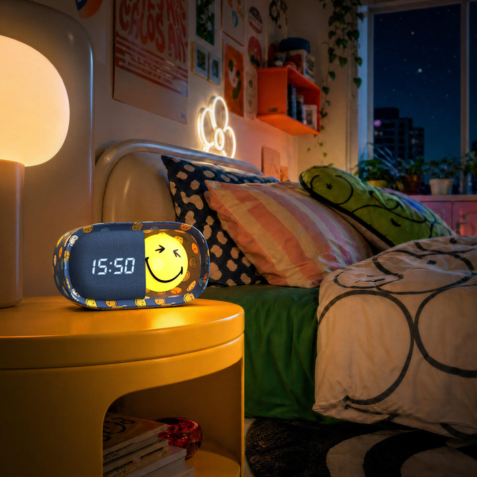 DREAMY CLOCK SMILEY WORLD® - Bleu