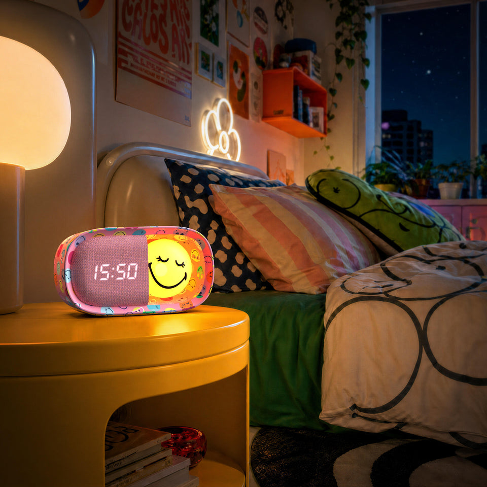 DREAMY CLOCK SMILEY WORLD® - Rose
