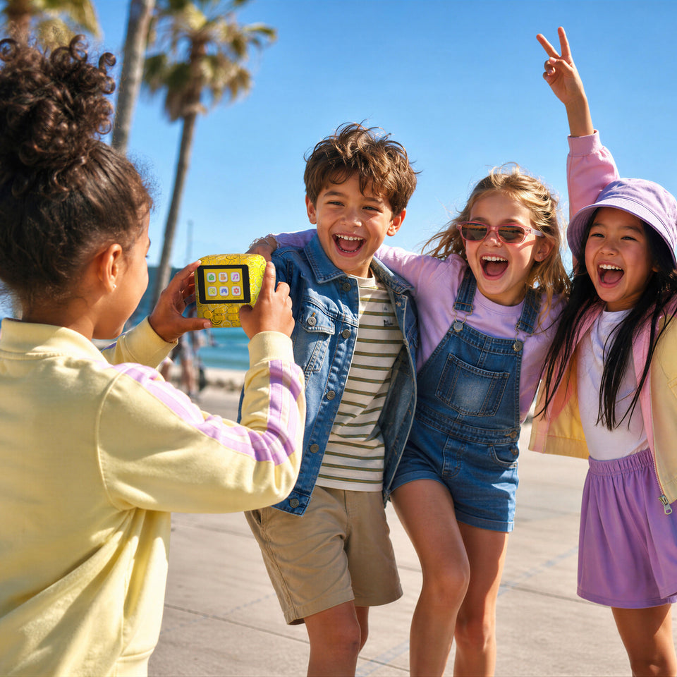 Camera PIXISMILEY SMILEY WORLD® - Jaune