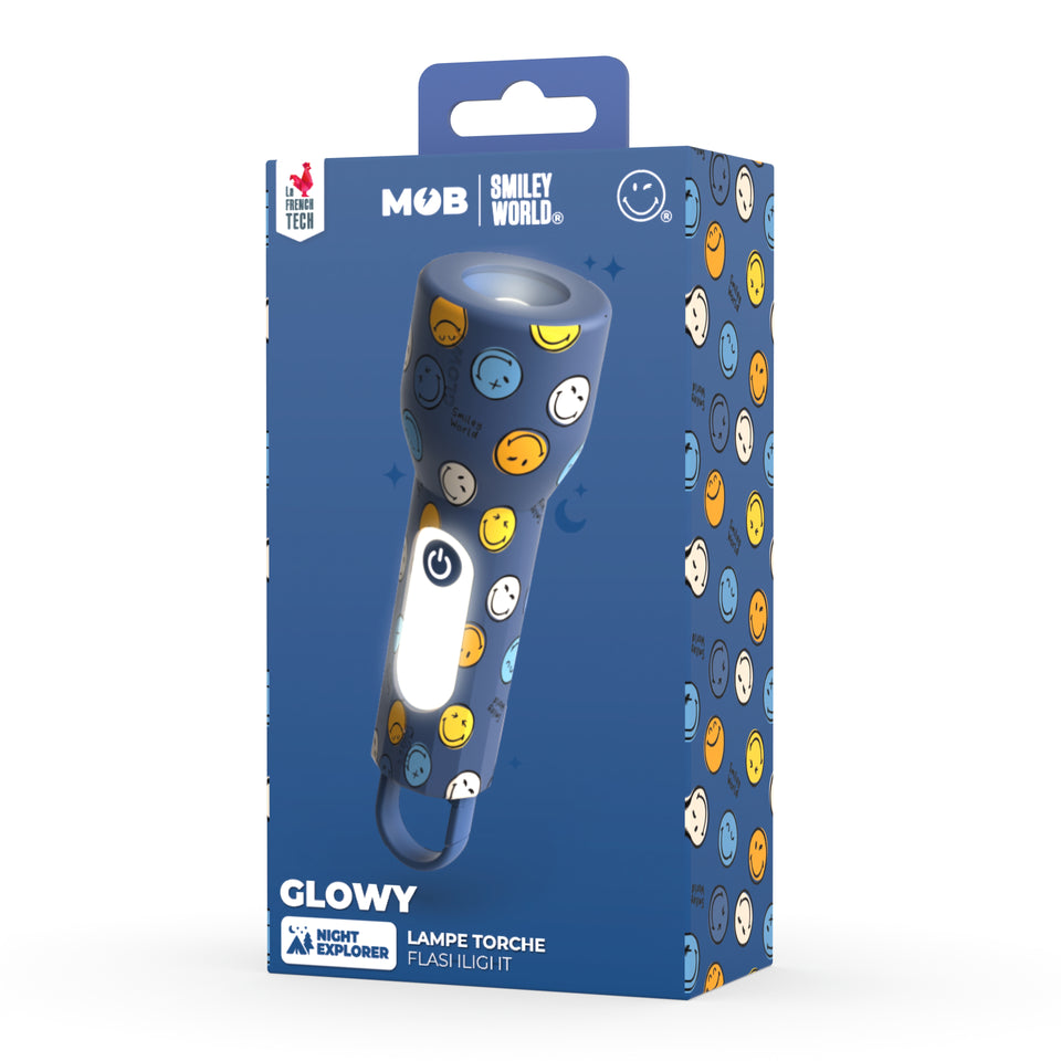 GLOWY SMILEY SMILEY WORLD® - Bleu