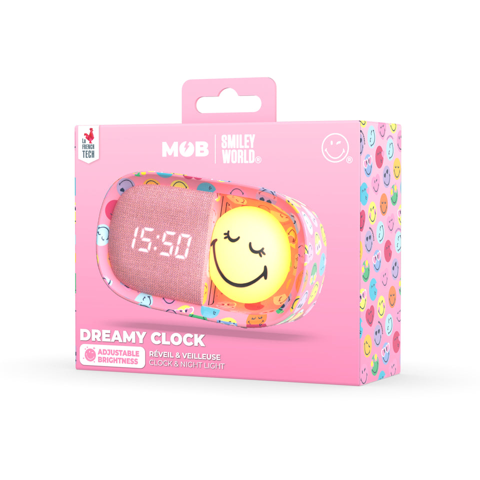 DREAMY CLOCK SMILEY WORLD® - Rose