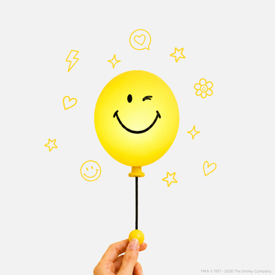 BUBBLY LIGHT YELLOW SMILEY WORLD®