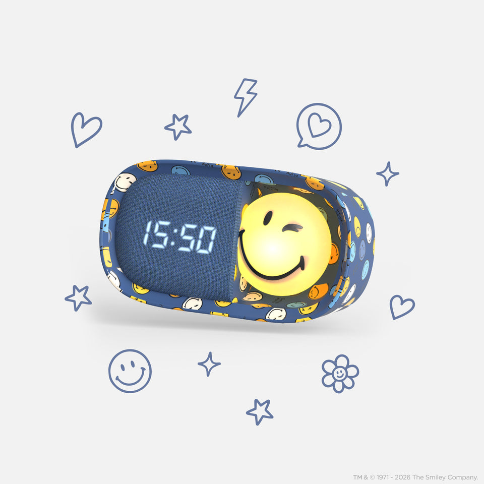 DREAMY CLOCK SMILEY WORLD® - Bleu