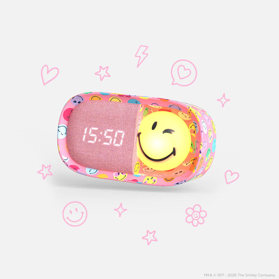 DREAMY CLOCK SMILEY WORLD® - Rose