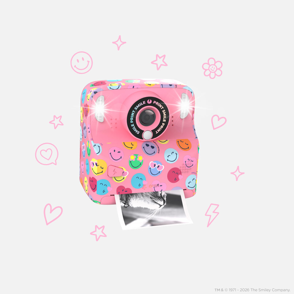 Camera PIXISMILEY SMILEY WORLD® - Rose