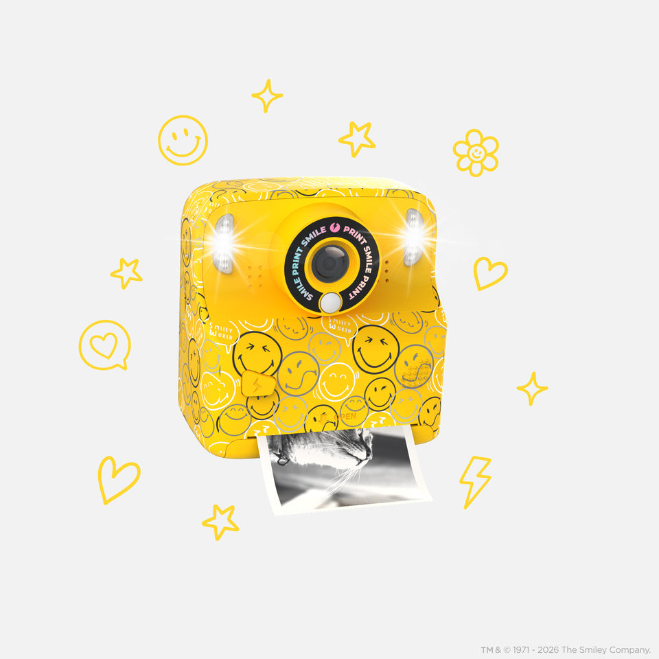 Camera PIXISMILEY SMILEY WORLD® - Jaune