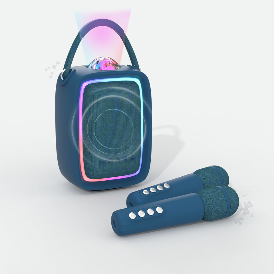 Luminous Speaker &amp; Karaoke - SINGY PARTY NAVY BLUE 