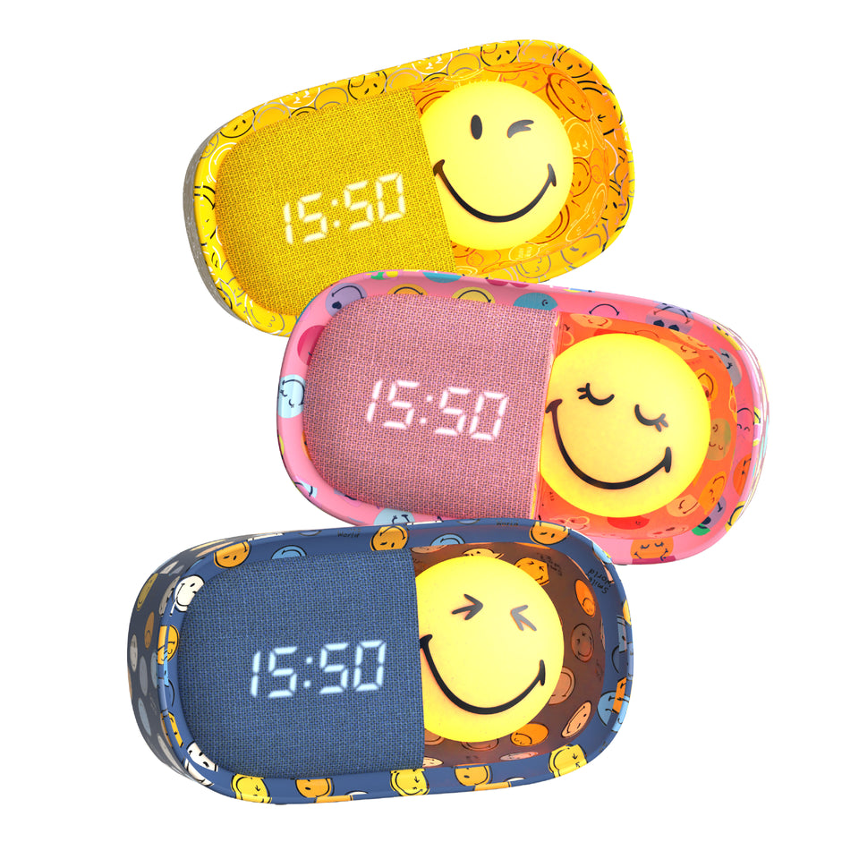 DREAMY CLOCK SMILEY WORLD® - Bleu