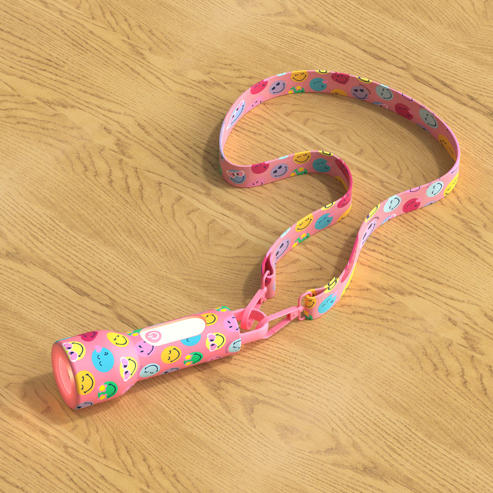 GLOWY SMILEY SMILEY WORLD® - ROSE