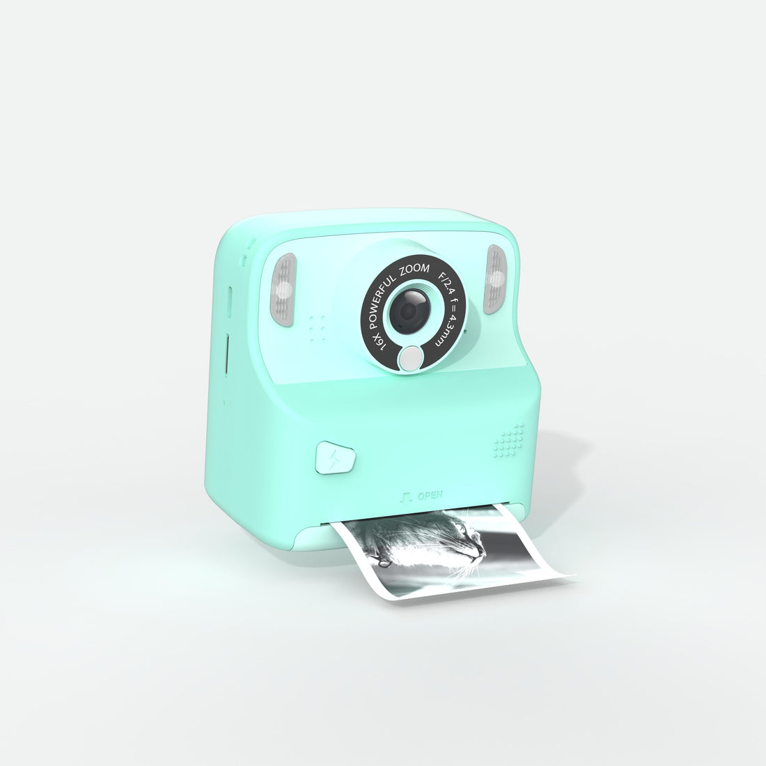 Turqouse Camera Camera Pixiprint Turquoise - Capturez, Imprimez et Jouez – MOB ...
