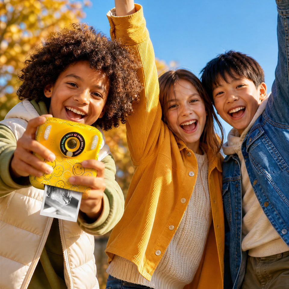 Camera PIXISMILEY SMILEY WORLD® - Jaune